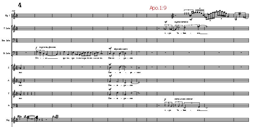 Juscheld - Apocalypsis Iesu, Apo. 1:8 Ego sum Alpha et Omega
