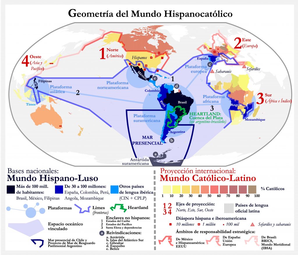 Geometría del Mundo Hispanocatólico